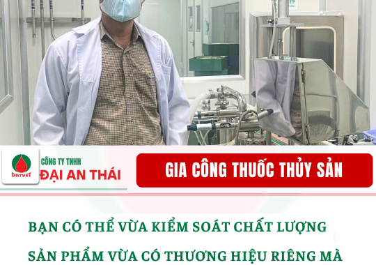 GIA CÔNG THUỐC THỦY SẢN