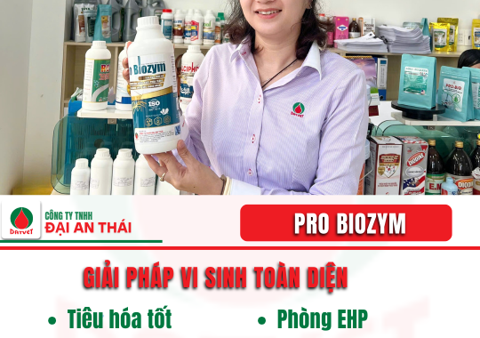TẠI SAO FARM LỚN TIN DÙNG PRO BIOZYM?