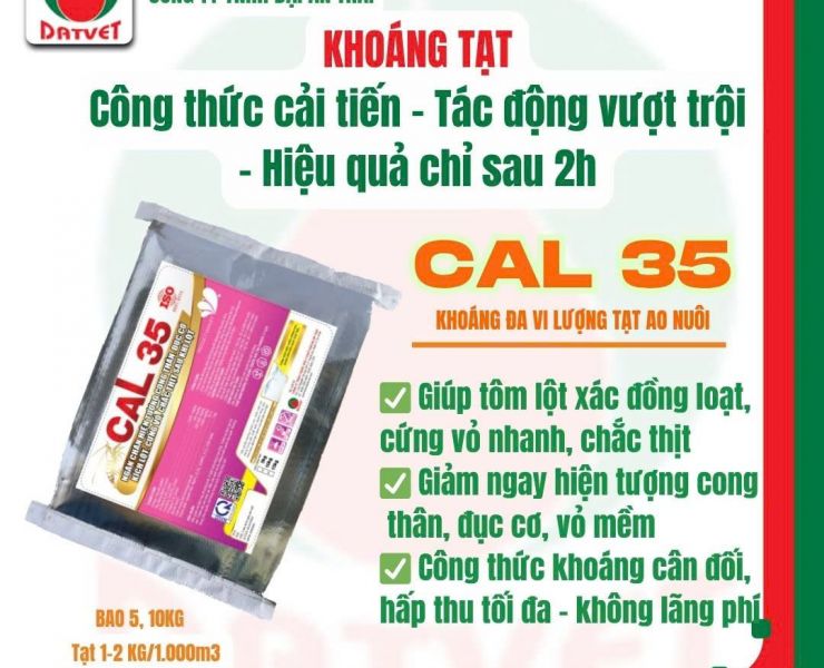  CAL 35 - KHOÁNG TẠT HIỆU QUẢ CHỈ SAU 24H
