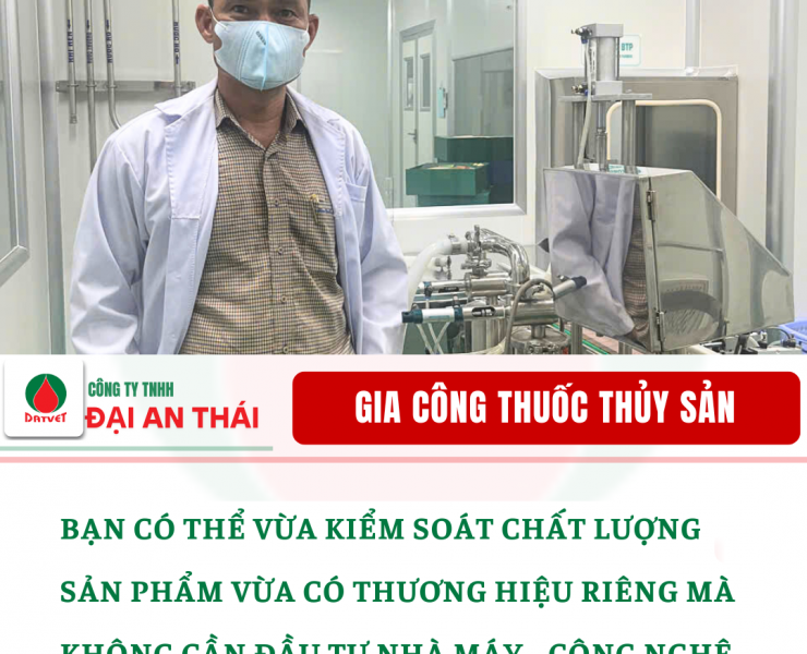 GIA CÔNG THUỐC THỦY SẢN