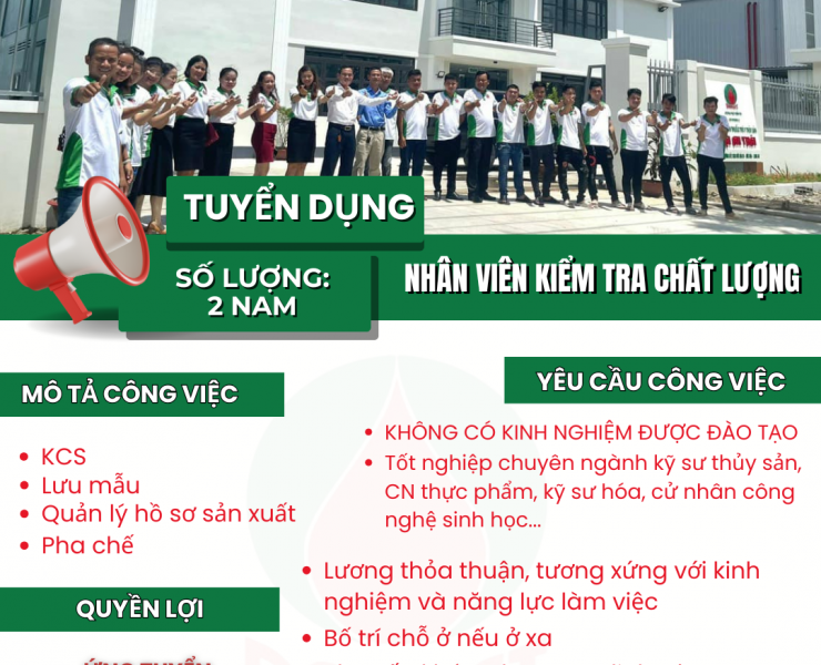 TUYỂN DỤNG