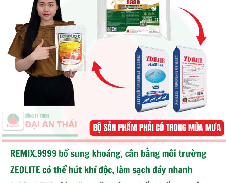AO NUÔI ĐỔI MÀU, pH TUỘT, KHÍ ĐỘC TĂNG, GAN TÔM MỜ, PHÂN LỎNG - HÃY DÙNG NGAY BỘ SẢN PHẨM NÀY