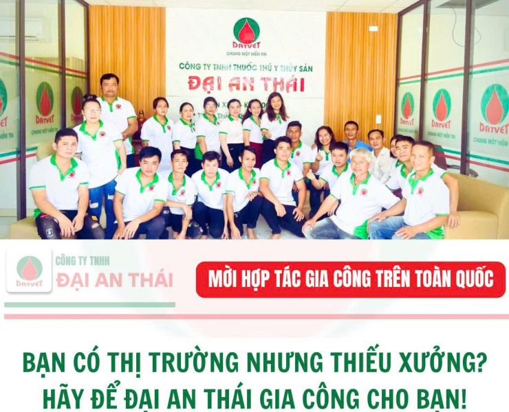 GIA CÔNG THUỐC THỦY SẢN – CHÌA KHÓA XÂY DỰNG THƯƠNG HIỆU & TỐI ƯU LỢI NHUẬN